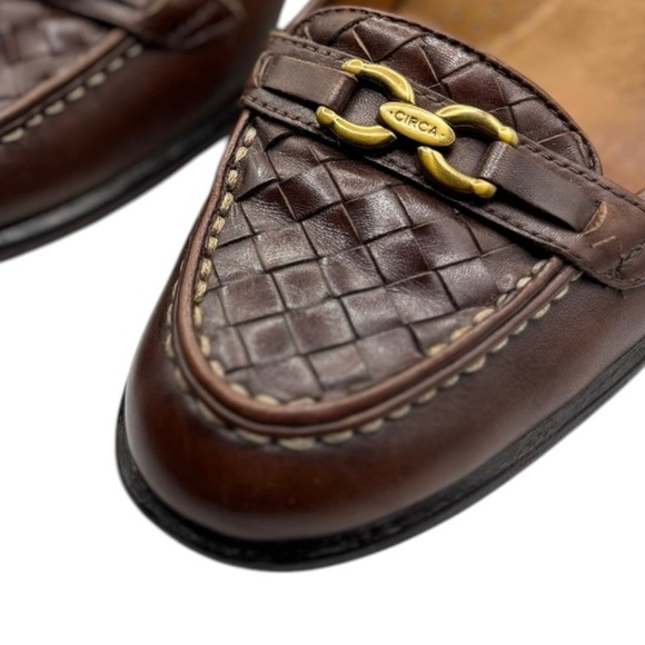 Joan & David Brown Leather Pumps Size 9.5 Heels Women’s Classic Heels - Picture 3 of 13